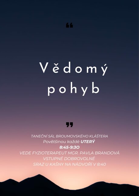 Vědomý pohyb